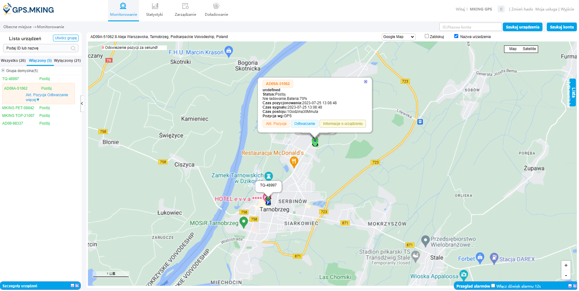 Lokalizator GPS MKEC20B - zdjęcie nr 9